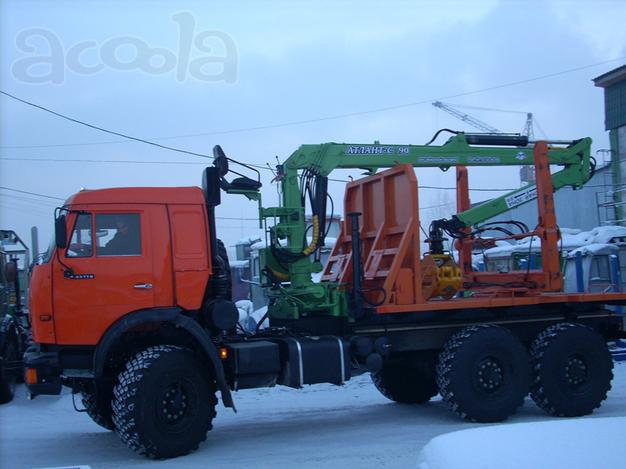 Лесовоз с КМУ Атлант-70