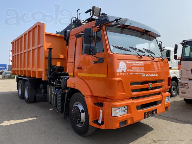 Ломовоз (металловоз) КМУ (ГМУ) на КАМАЗ 65115 вездеход 6х4 НОВЫЙ