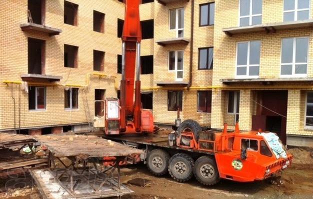 Автокран в аренду 75 тонн стрела 54м