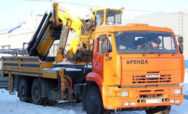 Сдаем в аренду кран-манипулятор 25 тонн