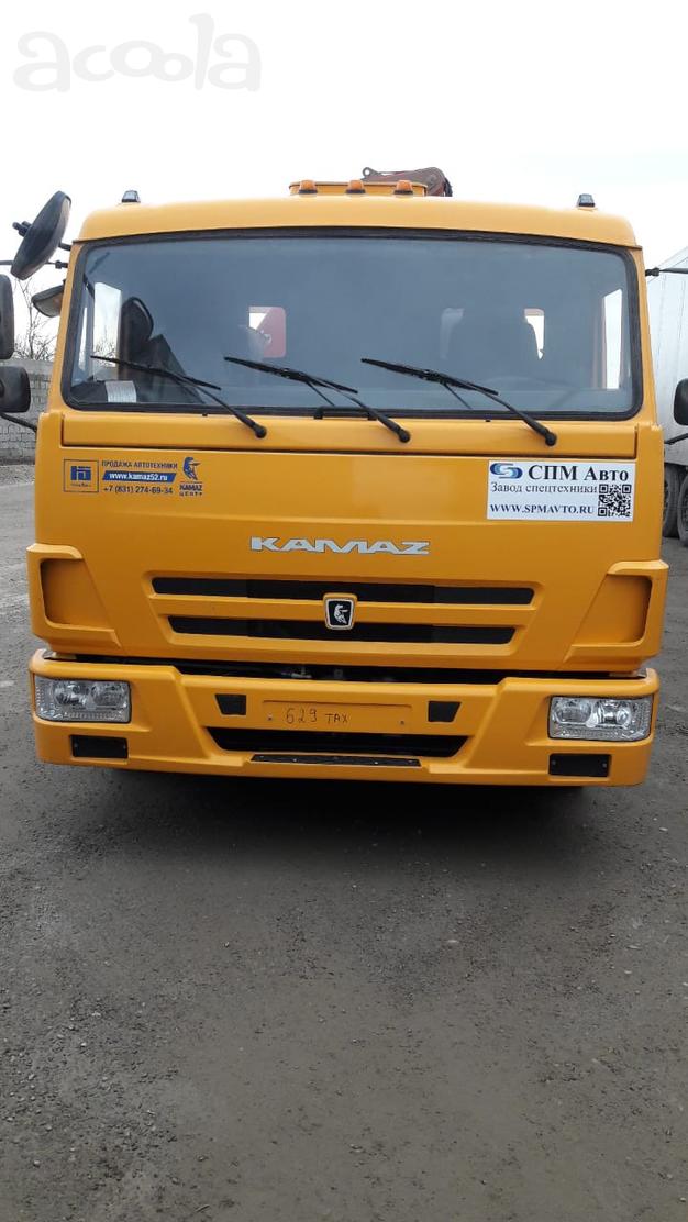 Кран-манипулятор автомобильный на шасси КАМАЗ 4308 с КМУ FASSI F85B.0.22