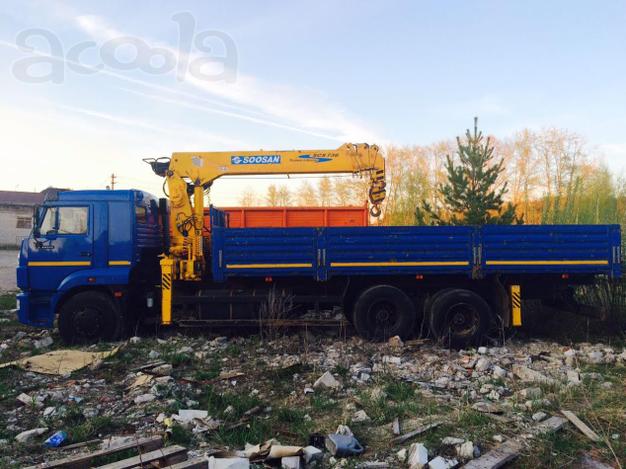 КМУ Камаз 65117 soosan scs 736