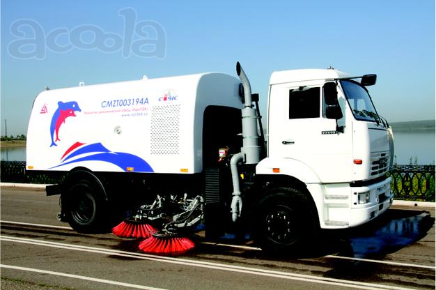 Подметально-уборочная машина  CMZL-3194A  на шасси КАМАЗ - 53605