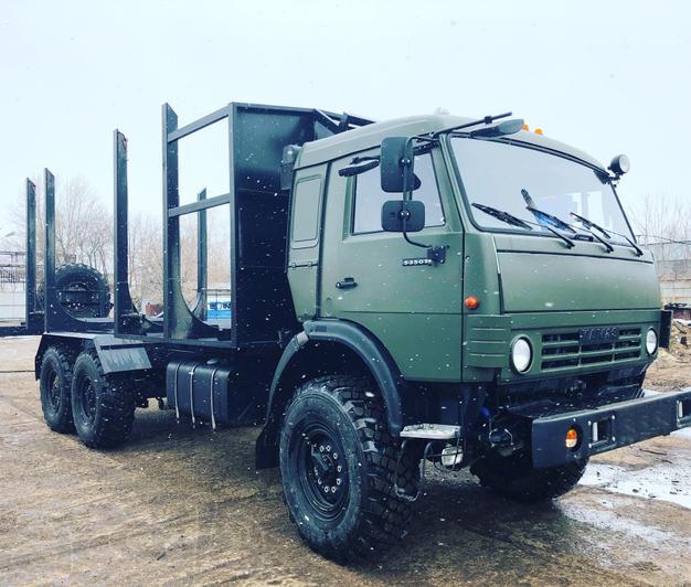 КАМАЗ 43118 сортиментовоз вездеход Евро 1