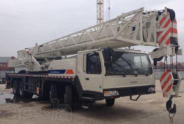 Автокран 55т ZOOMLION