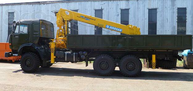 КамАЗ 43118 капремонт дв ЯМЗ-238, КМУ 7т.